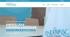 Desktop Screenshot of endovasc.med.br